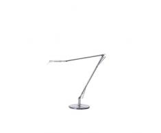 Kartell 09190B4 Aledin Tec Lampe, Plastique/Polycarbonate, Aluminium Anodisé, Transparent, Ø21 x 48÷113
