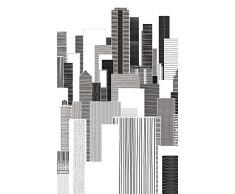 Poster tenture murale XL déco CITY SCAPE 150 x 240 cm | Décors muraux Qualité HD Scenolia