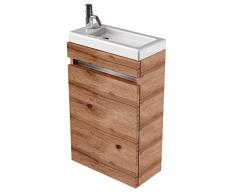 Sanotechnik Nora48 Set de Salle de Bain en chêne Antique 25 x 48 x 55 cm