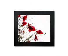 Tailored Frames Cadre photo carrÃ© en MDF Noir 50 x 70 cm