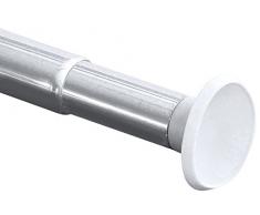 Gelco JB1352029 Barre de Douche TÃ©lescopique Ã Ventouses Aluminium Chrome 79 x 4,7 x 4,5 cm