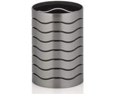 kela 22831 Gobelet Muna en Plastique Anthracite, 7,5 x 7,5 x 10,5 cm