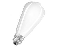 OSRAM Ampoule LED | Culot E27 | Blanc chaud | 2700 K | 7 W équivalent 60 W | dépolie | LED Retrofit | Forme édison