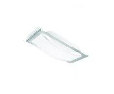 LEDVANCE LUNIVE Arc | Applique / Plafonnier | Blanc & Gris | 27x12cm | 8 Watts - 330 Lumens | Blanc Froid