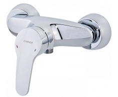 Hansa 1670183 7833837 Mix Mitigeur de douche à levier simple AP 1/2 sans garniture de douche Chromé