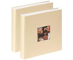Walther Fun Album Photo Design, Ivoire, 2 Packs 30 x 30 cm