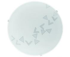 EGLO 80263 Plafonnier, MÃ©tal, E27, Blanc