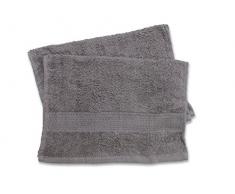 Soleil docre 422102 Douceur Lot de 2 Serviettes Coton Gris 30 x 40 cm