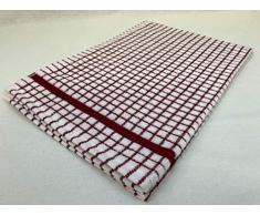 Samuel Lamont Poli-Dri Torchon en Coton Bordeaux