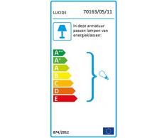 Lucide PEARL - Plafonnier - Ã 40 cm - G9 - Chrome