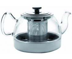 Ibili 621912 Théière en Verre avec Filtre Induction 1200 ml