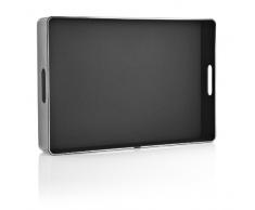 EVA SOLO Plateau, Plastique, Noir, 50Â x 34Â x 7,1Â cm