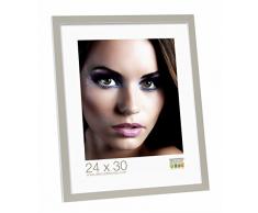 Deknudt Frames S43AL7 Cadre Photo Bois Gris/Blanc 18 x 24 cm
