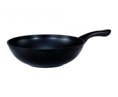 KRÃGER WL Wok 30 cm, Cast Aluminium, Noir