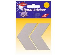 Kleiber Chevrons Stickers rÃ©flecteurs, Argent