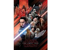 Star Wars PP34183 The Last Jedi (Red Montage) Maxi Poster, Multicolore, 61 x 91,5 cm