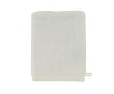 Essix - Gant de Toilette Aqua Coton Blanc Craie 16 x 21 cm
