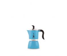 Bialetti 4631 Machine à Expresso pour Tasse, Aluminium, Bleu Clair, 30 x 20 x 15 cm