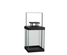 MICA Decorations 133318 Lanterne, Fer, D.Grau, 21 x 21 x 47 cm