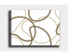 Bonamaison Peinture sur toile, multicolore, 30 x 40 cm - ConÃ§u et fabriquÃ© en Turquie