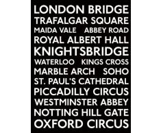 Pyramid International Affiche Bus Londres 60 cm x 80 cm