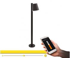 EGLO 97483 Lampe sur pied, Plastique, E27, 9 W, Anthracite