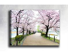 Bonamaison Peinture sur toile, multicolore, 50 x 70 cm - Conçu et fabriqué en Turquie