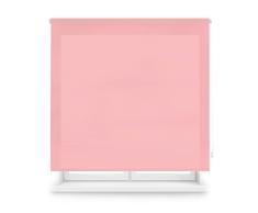 Blindecor Ara Store Enrouleur Translucide Uni, Rose, 140X175 cm