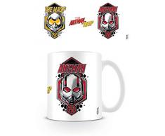 Marvel Comics MG25183 Ant-Man and The Wasp (Hex Heads) Tasse de café, Multi Coloured
