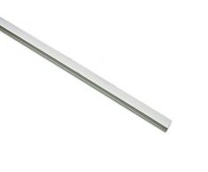 GARDINIA Barre latÃ©rale pour store enrouleur - Auto-adhÃ©sif - Longueur ajustable - Plastique - 150 cm - Blanc