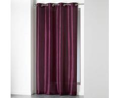 douceur dintÃ©rieur rideau a oeillets 140x240 cm shantung shana prune