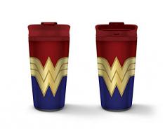 Wonder Woman MTM25707 Wonder Women - Mug de voyage en mÃ©tal 425ml (Strong)