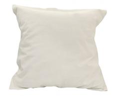 Soleil dOcre 553828 Taie dOreiller 57 Fils Coton Uni Ecru 65 x 65 cm