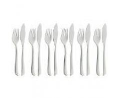 WMF Virginia Lot de 12 Couverts Ã Poisson Cromargan Protect