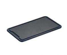 Zassenhaus 60041 Planche à découper, Polyéthylène Haute Pression, Anthracite, 9 x 12 x 16 cm