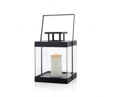 blomus 63686 Lanterne, Métal, Noir, S