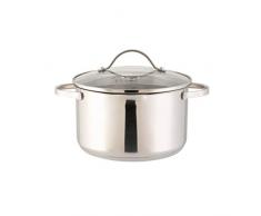 axentia 221081 Faitout à Induction, Métal, Argent, 20 cm