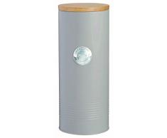 Typhoon Living Boîte de Rangement pour pâtes avec Couvercle en Bambou Gris 2,5 l