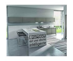 TATOUTEX 3613246847918 Sticker Mural, Gris Clair, L 32cm x H 20cm