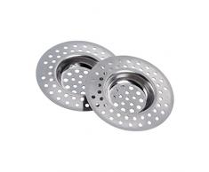 Westmark 52082270 Tamis dâÃ©vier 7cm 2 piÃ¨ces en Acier INOX Argent, Inoxydable, 14 x 7 x 2 cm