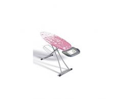 Metaltex 41807180080 Alhena Table à Repasser Métal Rose 125 x 44 cm