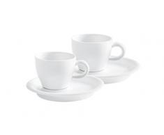 Kahla Cafe Sommelier Lot de 2 Tasses à Expresso Blanc