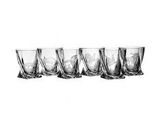 Lot de aljulia 3819Â âÂ Verres Ã Whisky Hunter en Verre 12Â ML (Lot de 6)