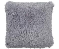 Dutch Decor Coussin Moelleux nÃ©erlandais, Polyester, Gris, 45 x 45 x 15 cm