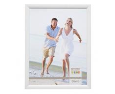 Deknudt Frames S54SF1 Cadre Photo Bois Peint Blanc 24 x 30 cm