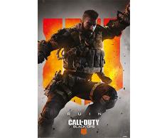 Pyramid International Poster Call of Duty Black Ops 4 Run, Papier GlacÃ© 150g, Multicolore, 61x91,5cm