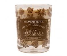 ELEMENT-TERRE 3949806044870 Bougie 200 Grammes, 50 Heures Parfum Caramel Beurre SalÃ©