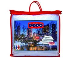 Dodo 40375240 Calgary Couette Chaude au Garnissage Naturel Coton Blanc 240 x 220 cm