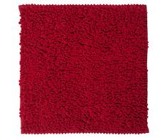 Sealskin Badteppich Twist Rot Tapis de Bain, Tissu, 60 x 60 x 3 cm