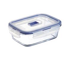Luminarc Pure Box Active - BoÃ®te de Conservation hermÃ©tique en verre, rectangulaire 0,82 L